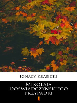 cover image of Mikołaja Doświadczyńskiego przypadki